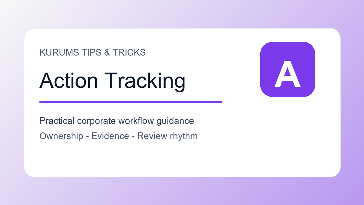 Meeting Action Item Tracking Tips: How Teams Turn Discussions Into Follow-Through