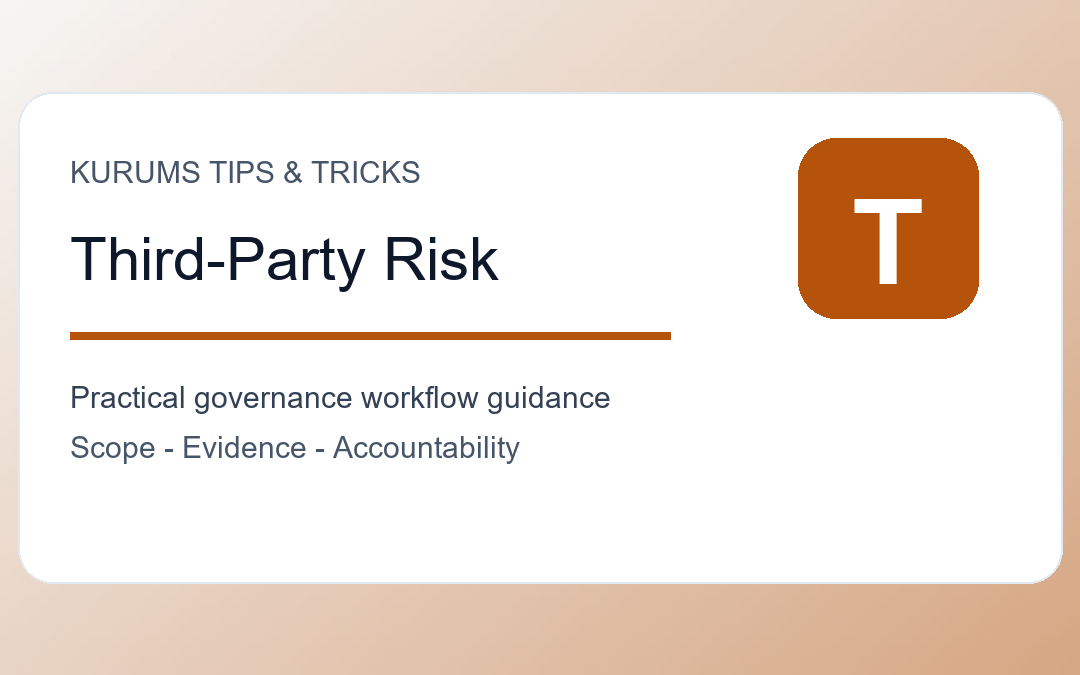 Third-Party Risk Governance Tips: How to Oversee Vendors, Partners and Outsourced Work
