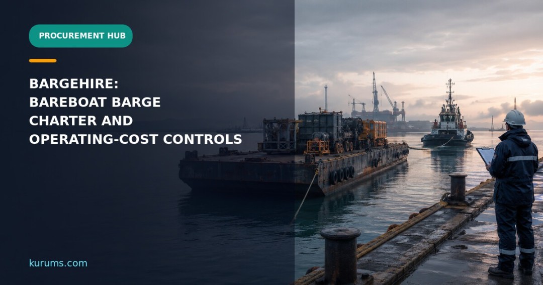 Procurement Hub featured cover for BARGEHIRE: Bareboat Barge Charter, Condition and Operating-Cost Controls