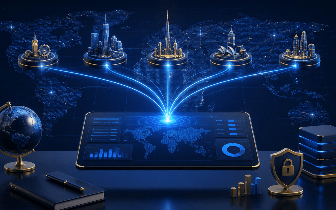 International business payment platforms connecting companies across global markets