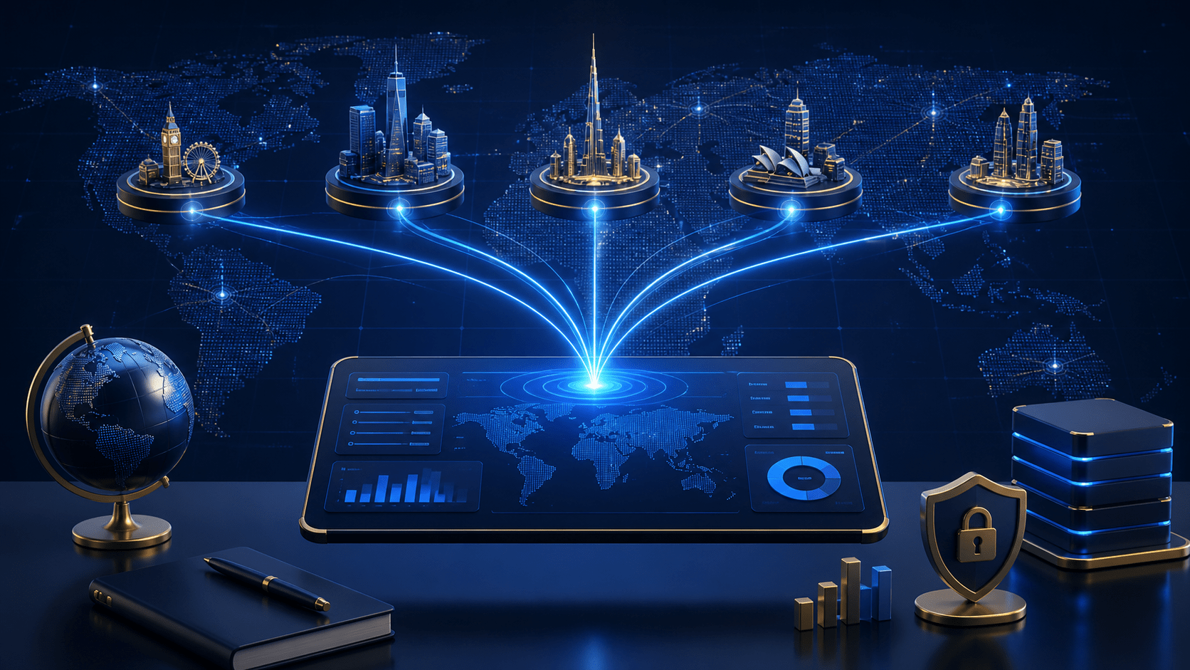International business payment platforms connecting companies across global markets