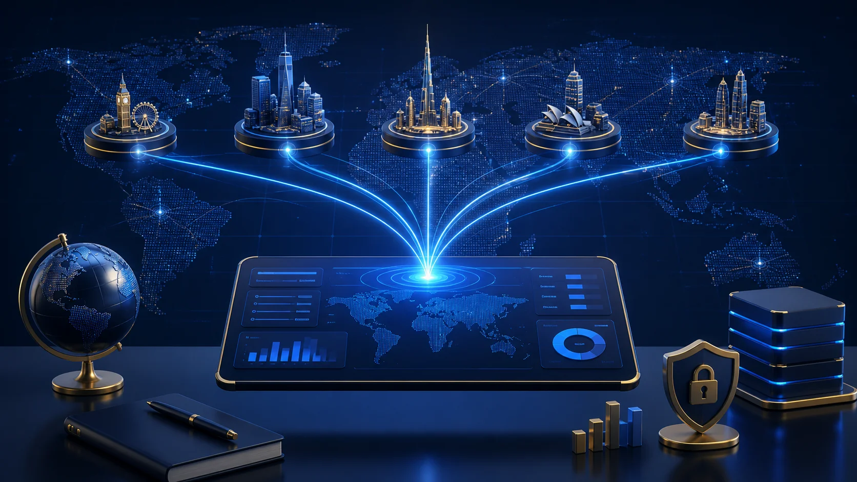 International business payment platforms connecting companies across global markets