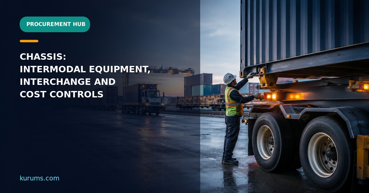 Procurement Hub featured cover for Chassis: Intermodal Equipment, Interchange, Availability and Cost Controls