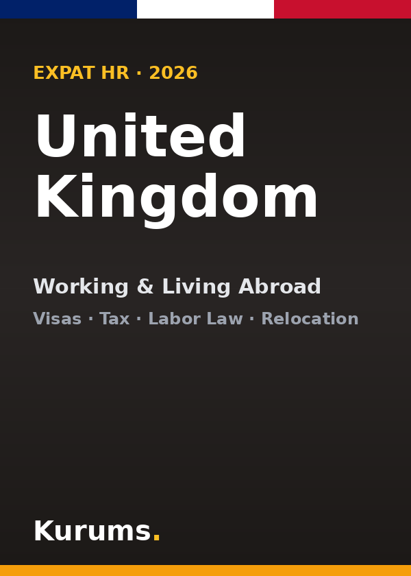 United Kingdom — Expat HR Country Guide 2026 (E-book, PDF + EPUB)