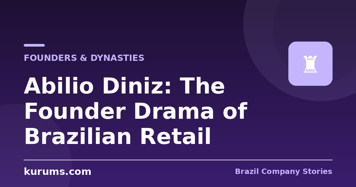 Abilio Diniz: The Founder Drama of Brazilian Retail