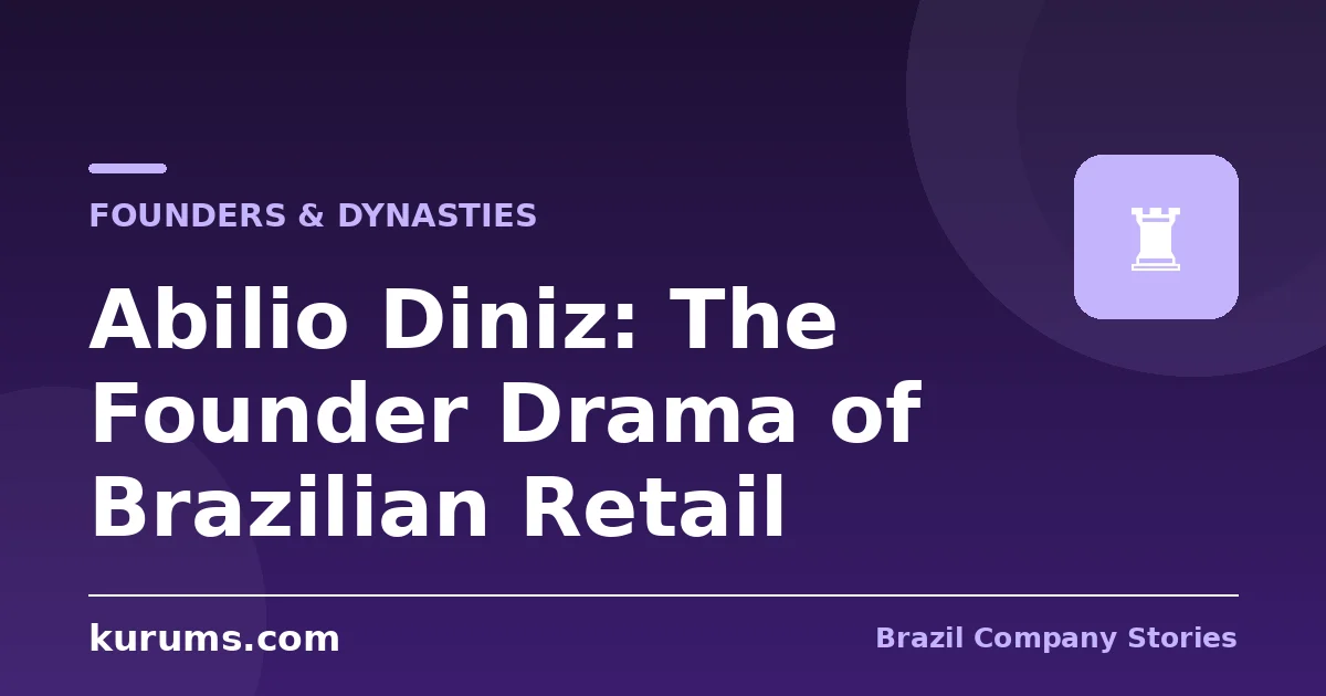 Abilio Diniz: The Founder Drama of Brazilian Retail