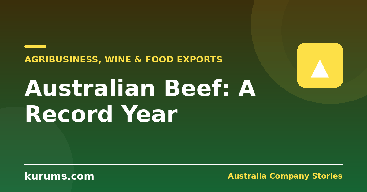 Australian Beef: A Record Year and the Value of Not Depending on One Market