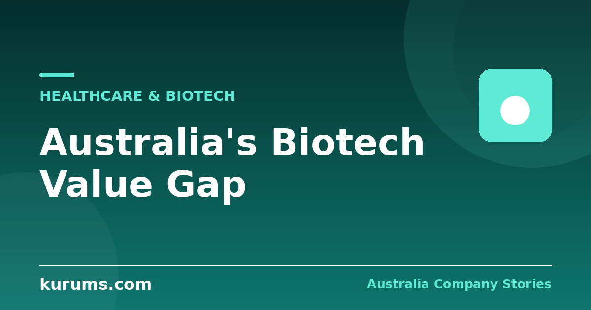 Australia's Biotech Problem: Great Science, Someone Else's Profit