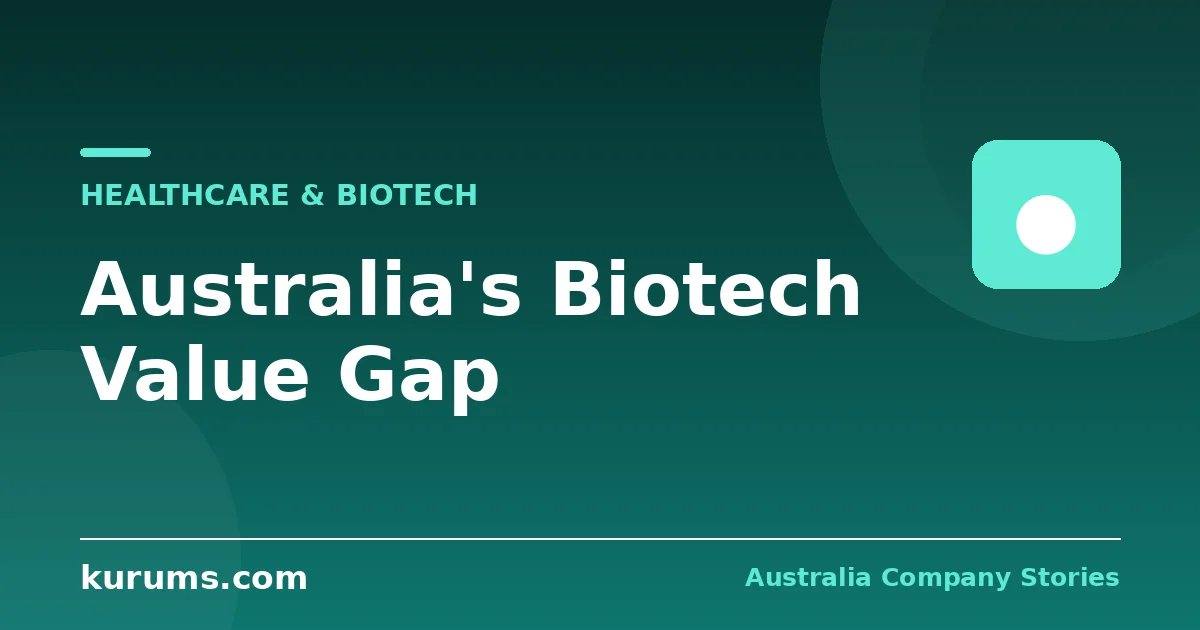 Australia's Biotech Problem: Great Science, Someone Else's Profit