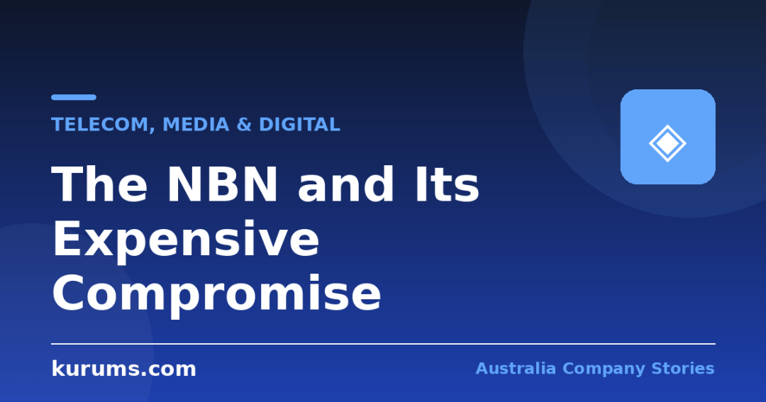 The NBN: Australia's Biggest Infrastructure Project and Its Most Expensive Compromise