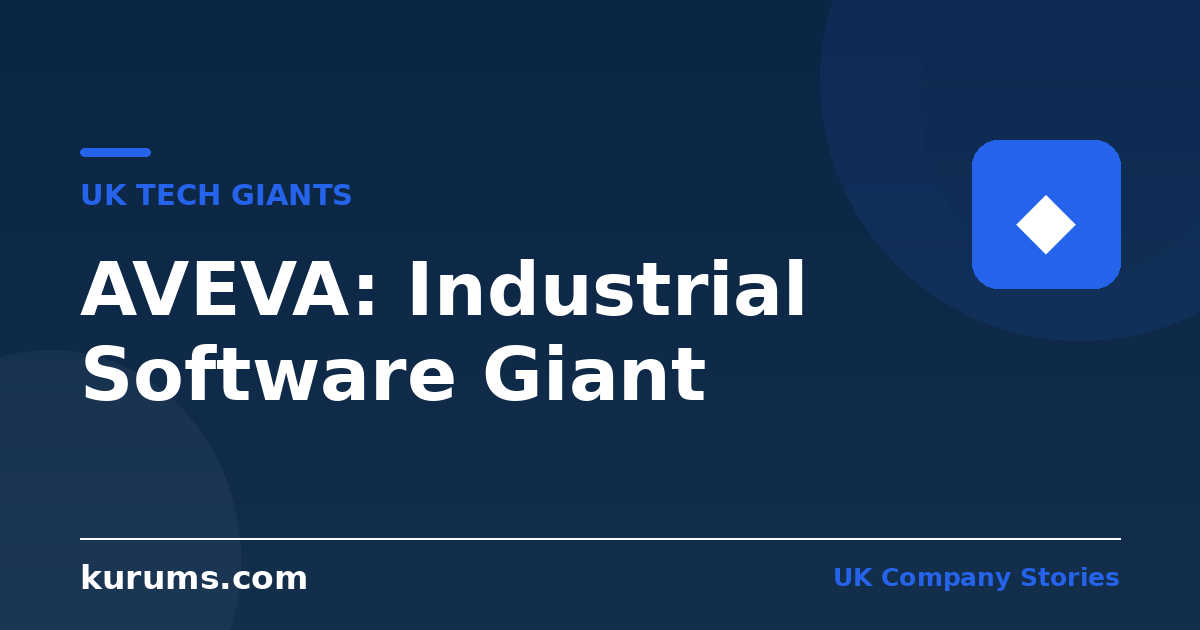 AVEVA: Britain's Invisible Industrial Software Giant