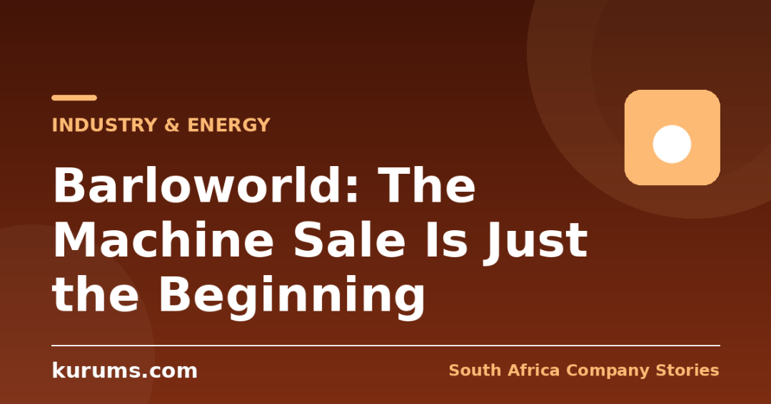 Barloworld: The Machine Sale Is Just the Beginning