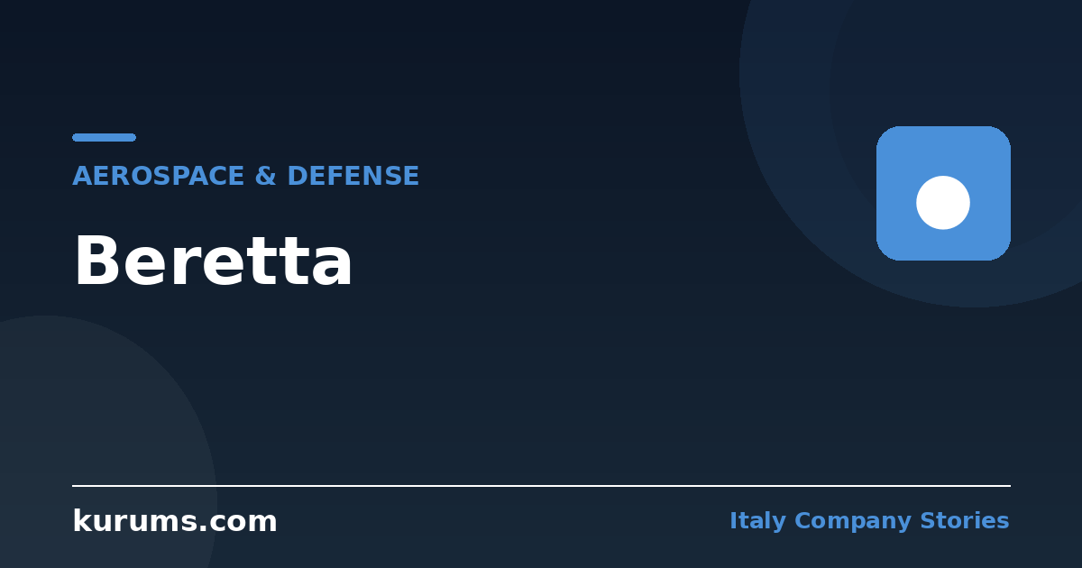 Beretta: The World's Oldest Firearms Company
