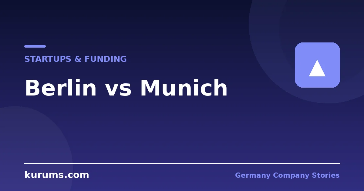 Berlin vs Munich: Why German Venture Capital Moved South