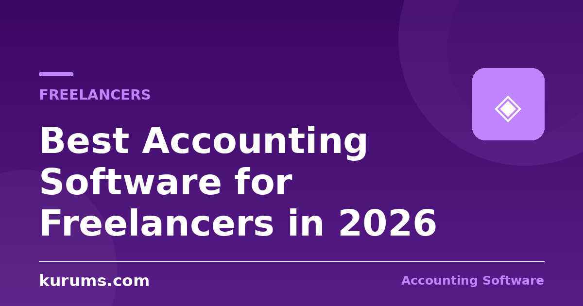 Best Accounting Software for Freelancers in 2026
