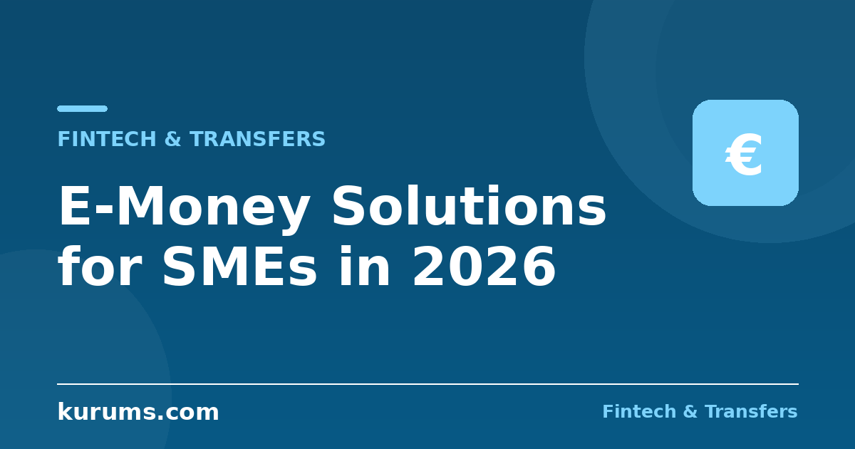 Evaluating the Best E-Money Solutions for SMEs in 2026
