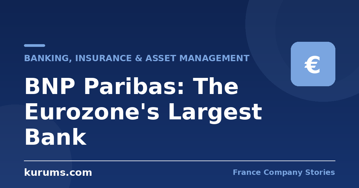BNP Paribas: The Eurozone's Largest Bank