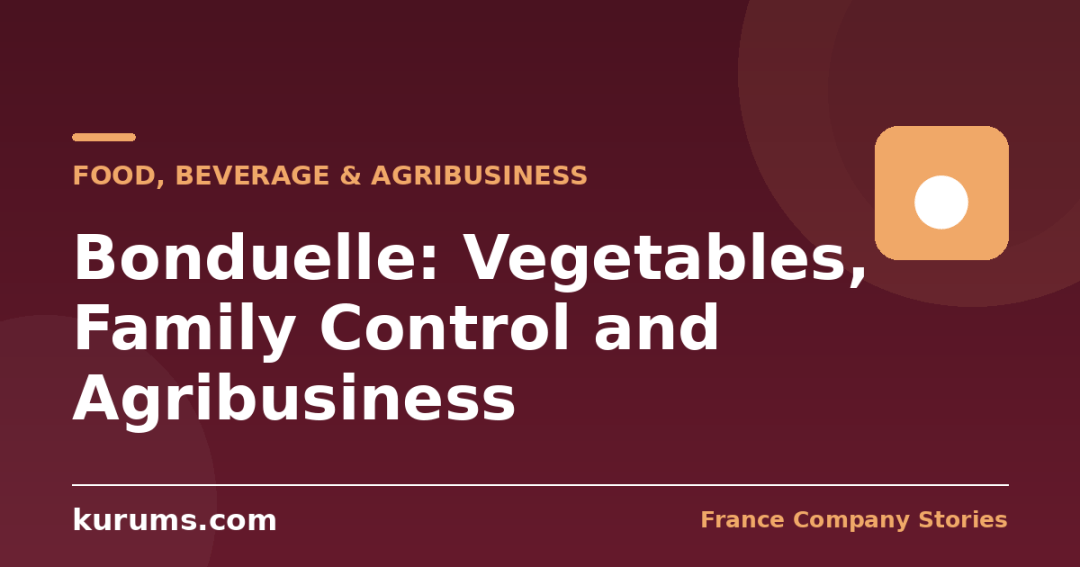 Bonduelle: Vegetables, Family Control and Agribusiness