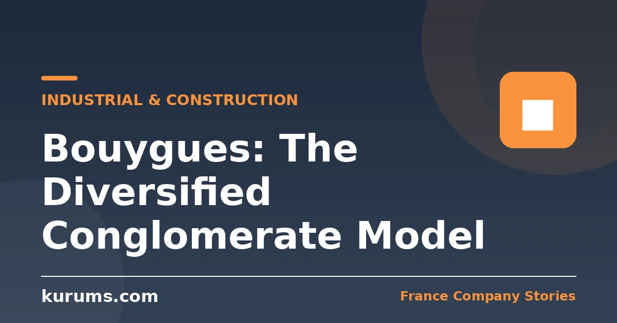 Bouygues: The Diversified Conglomerate Model