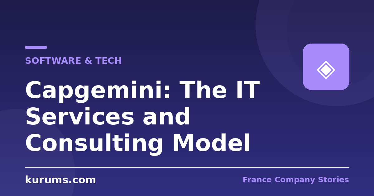 Capgemini: The IT Services and Consulting Model