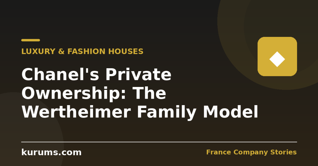 Chanel’s Private Ownership: The Wertheimer Family Model