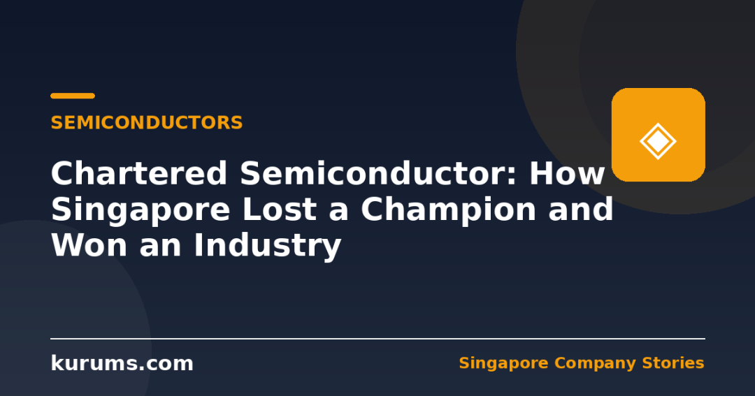 Chartered Semiconductor: How Singapore Lost a Champion and Won an Industry