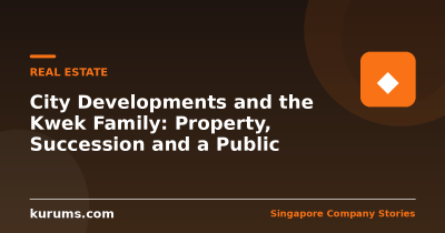 City Developments and the Kwek Family: Property, Succession and a Public Dispute