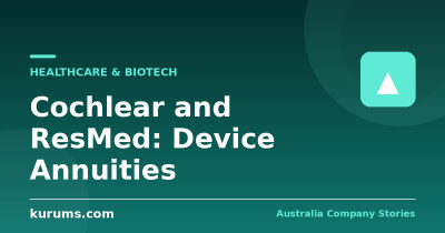 Cochlear and ResMed: Why the Device Sale Is Not the Business