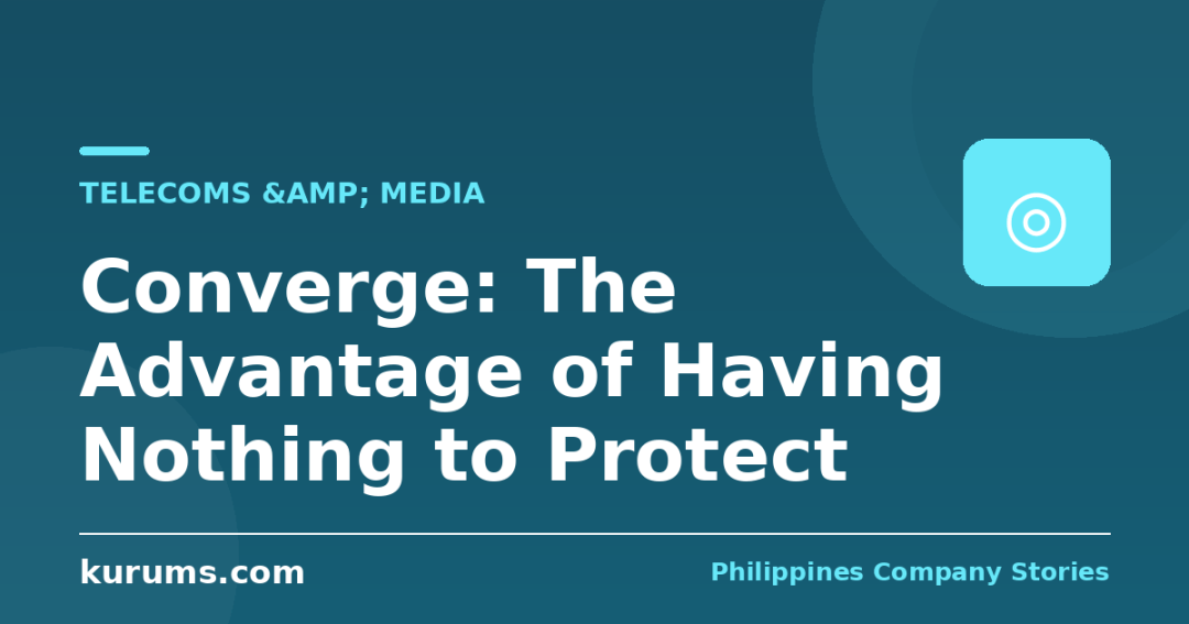 Converge: The Advantage of Having Nothing to Protect