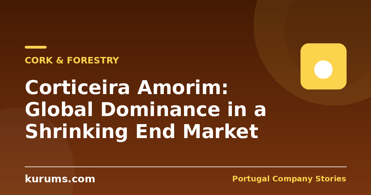 Corticeira Amorim: Global Dominance in a Shrinking End Market
