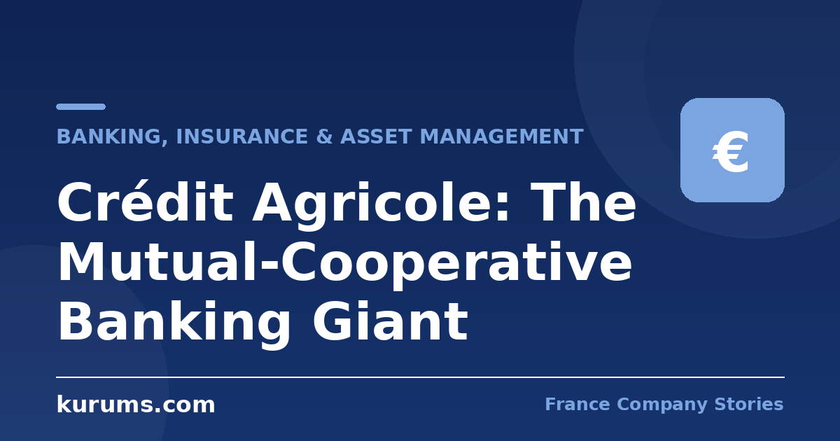 Crédit Agricole: The Mutual-Cooperative Banking Giant