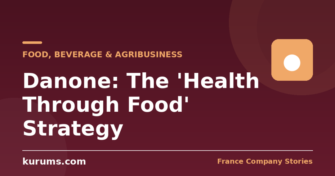 Danone: The ‘Health Through Food’ Strategy