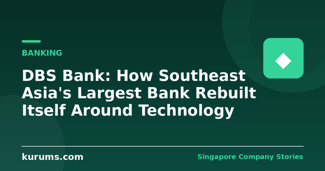 DBS Bank: How Southeast Asia’s Largest Bank Rebuilt Itself Around Technology