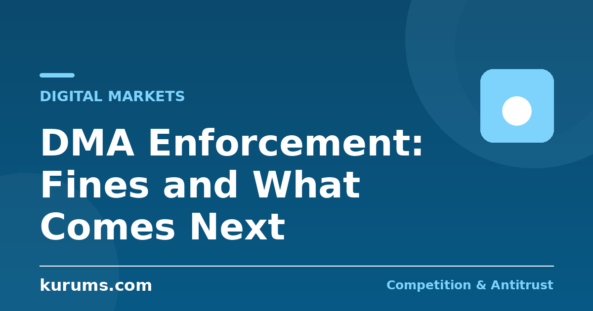 DMA Enforcement So Far: Fines, Specification Decisions and What Comes Next
