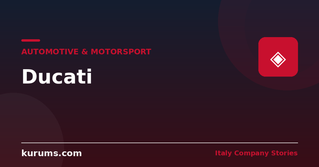 Ducati: How Bologna Built a Premium Motorcycle Powerhouse