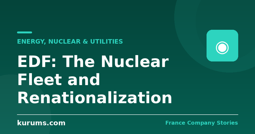 EDF: The Nuclear Fleet and Renationalization