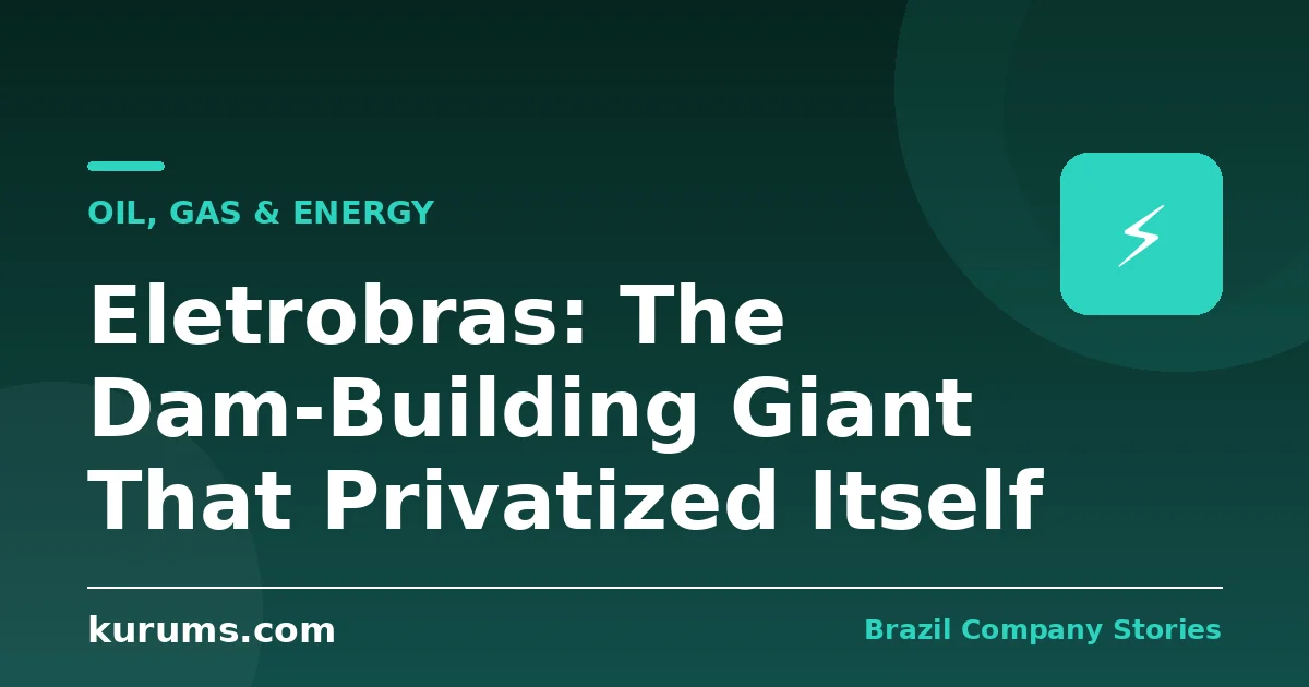 Eletrobras: The Dam-Building Giant That Privatized Itself