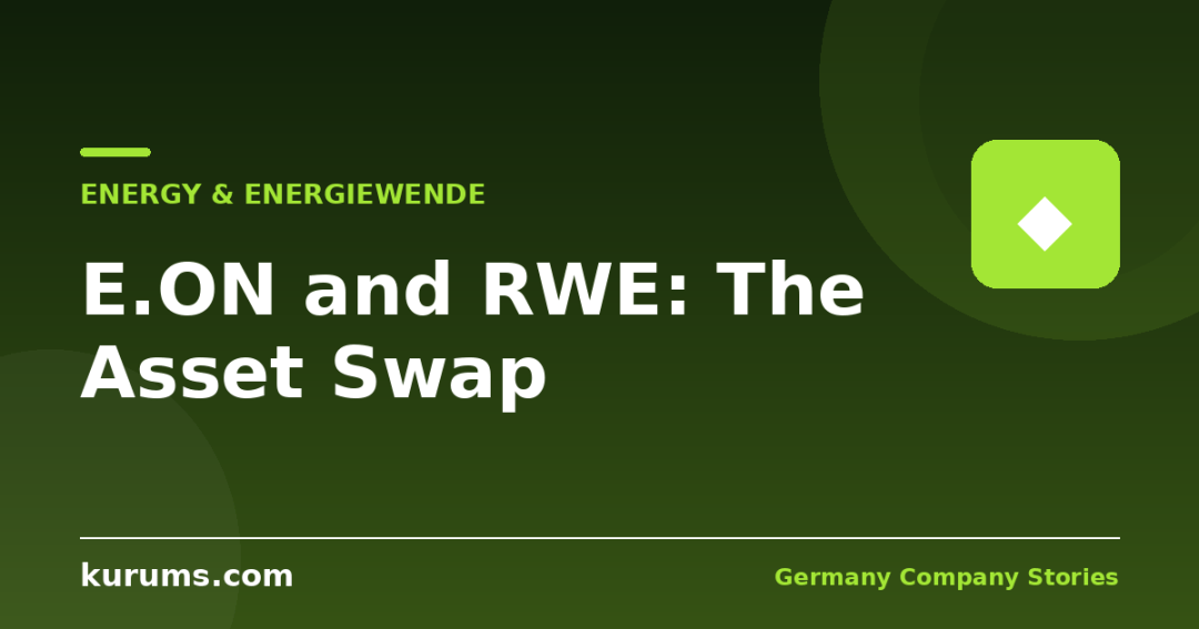 E.ON and RWE: The Asset Swap That Redrew German Energy