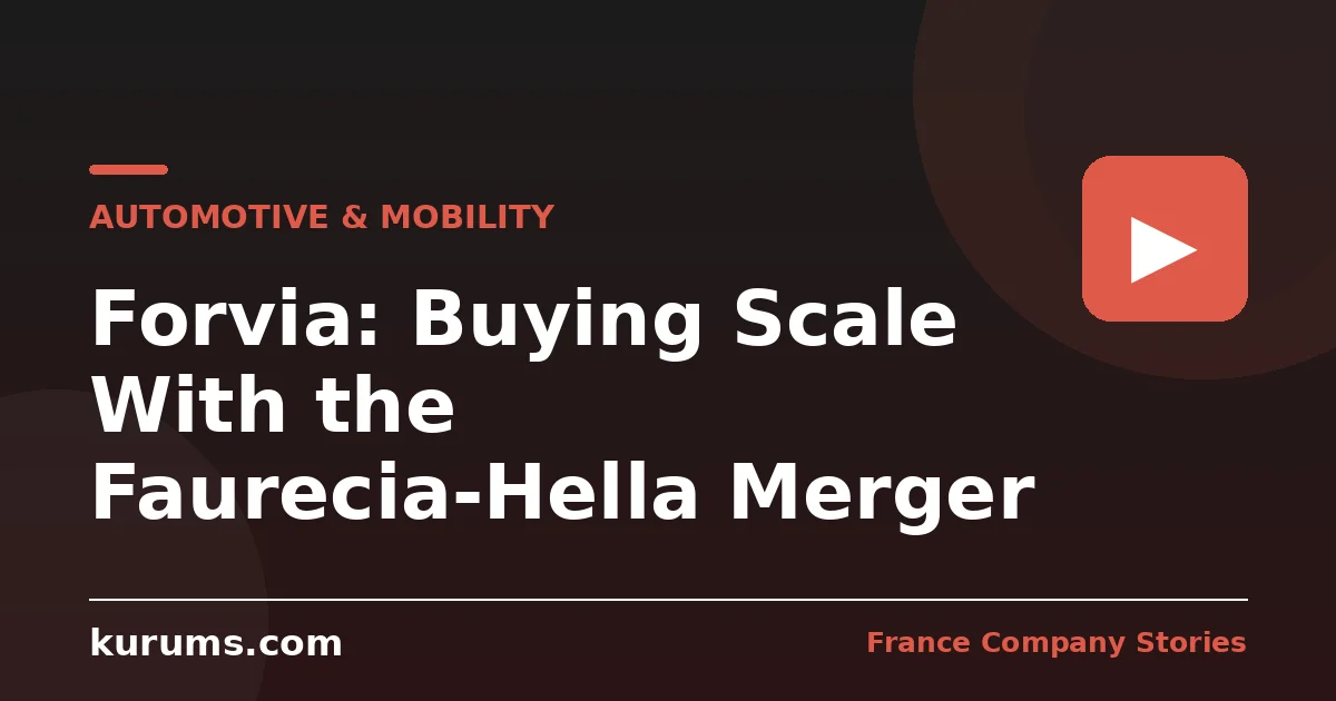 Forvia: Buying Scale With the Faurecia-Hella Merger