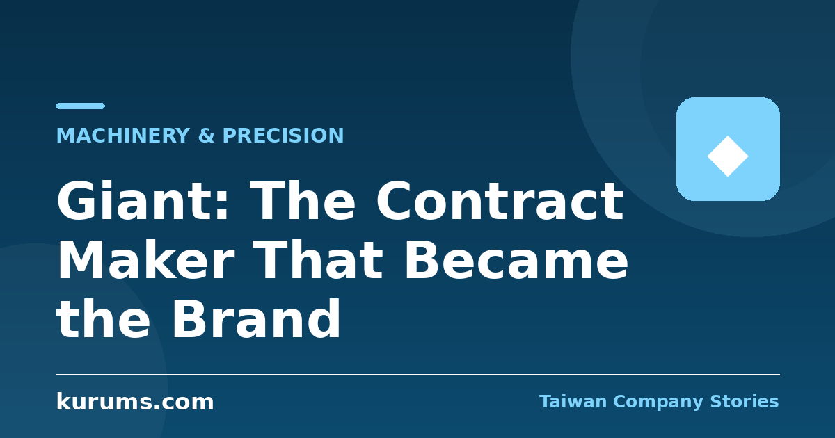 Giant: The Contract Maker That Became the Brand