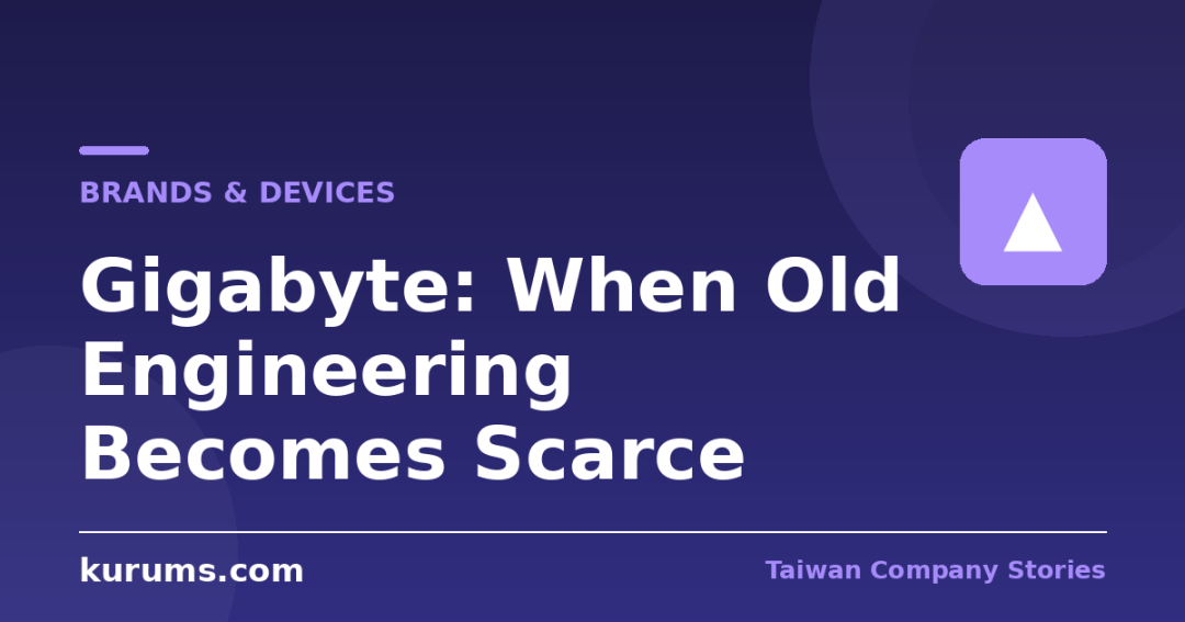 Gigabyte: When Old Engineering Becomes Scarce
