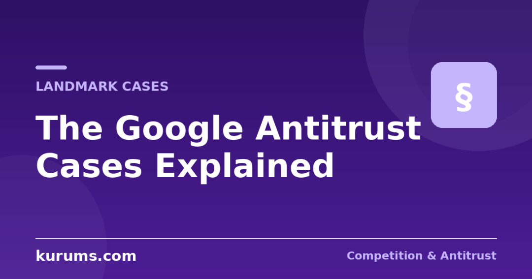 The Google Antitrust Cases Explained: Search, Android, AdTech and What Comes Next