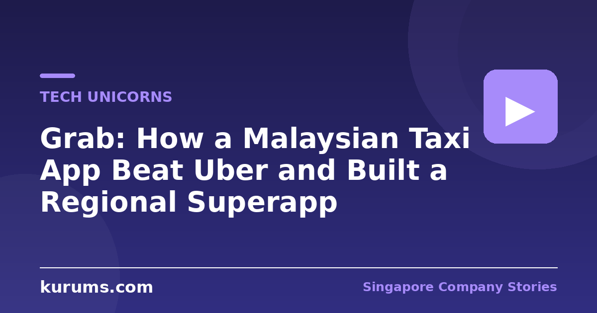 Grab: How a Malaysian Taxi App Beat Uber and Built a Regional Superapp