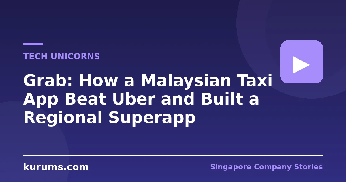 Grab: How a Malaysian Taxi App Beat Uber and Built a Regional Superapp