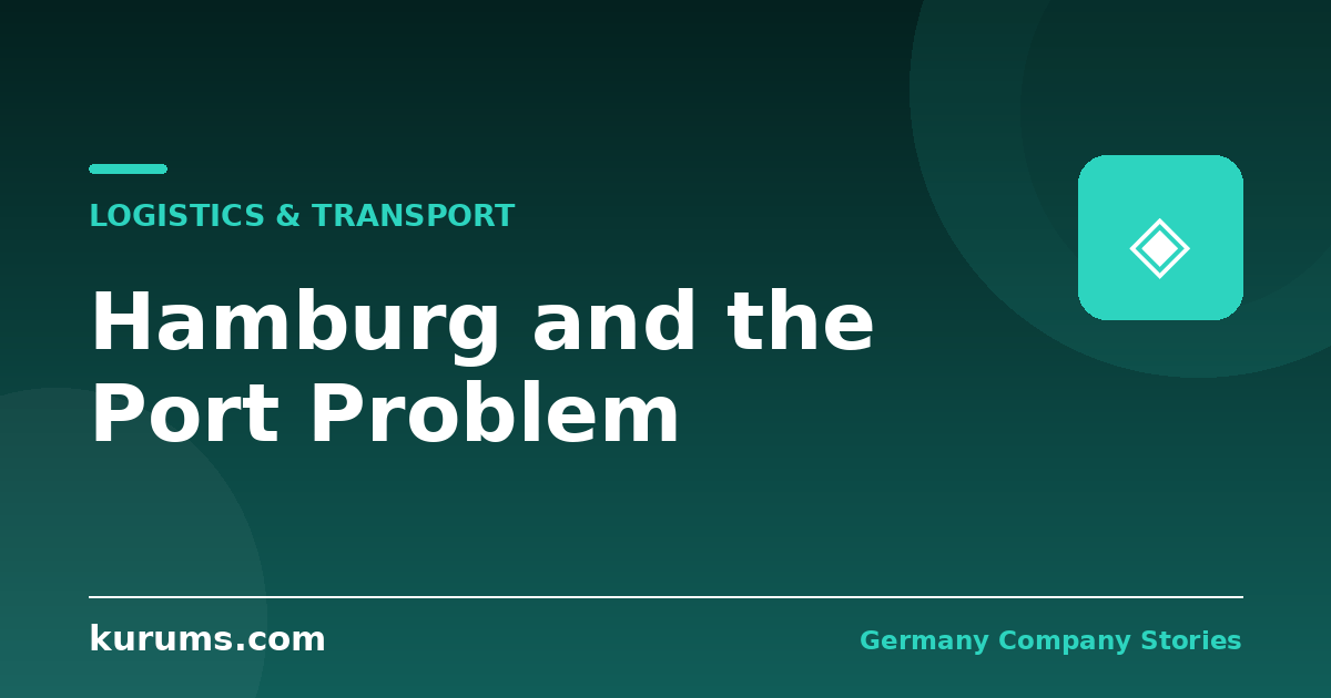 Hamburg and the Port Problem: Why German Trade Flows Through Rotterdam