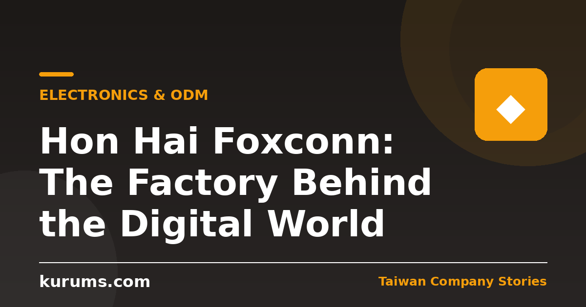 Hon Hai Foxconn: The Factory Behind the Digital World