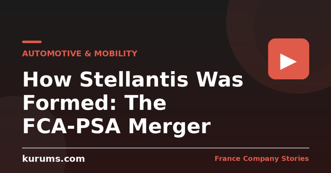 How Stellantis Was Formed: The FCA-PSA Merger
