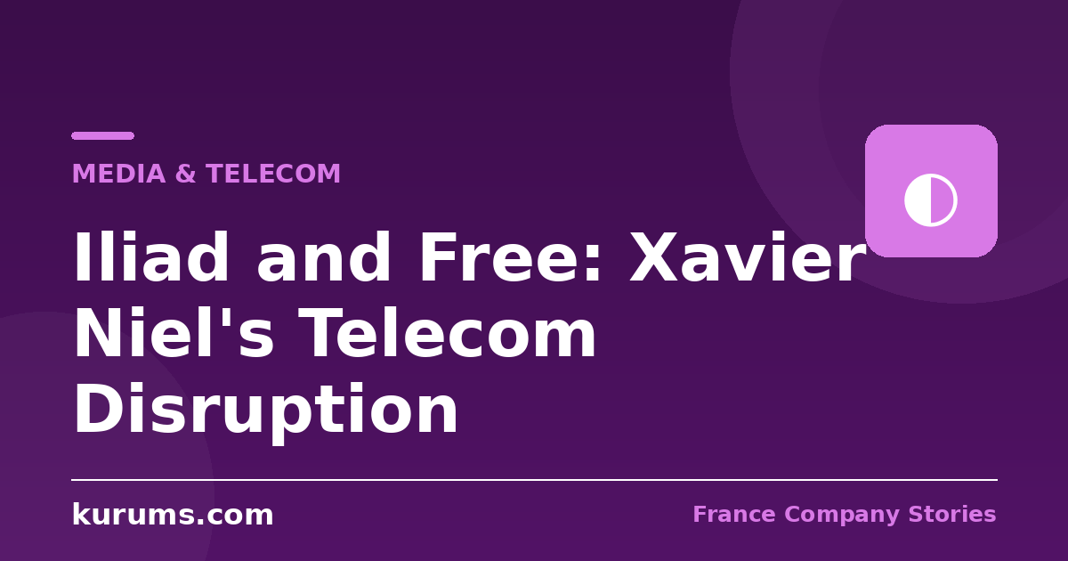 Iliad and Free: Xavier Niel's Telecom Disruption