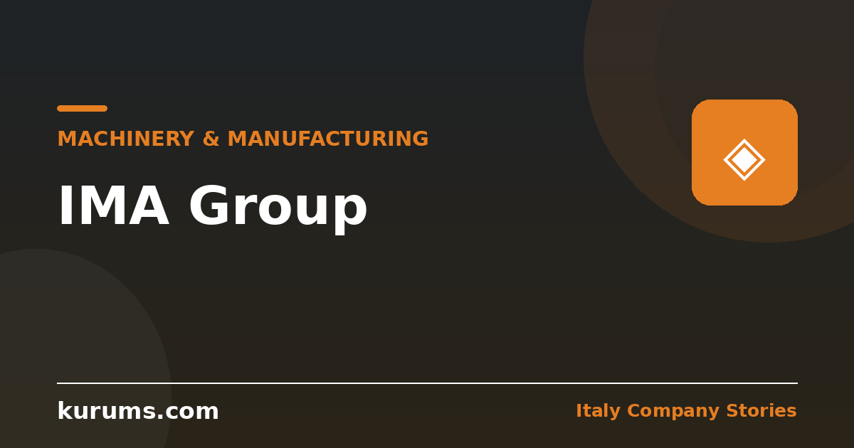 IMA Group: The Hidden Champion of Packaging Machines