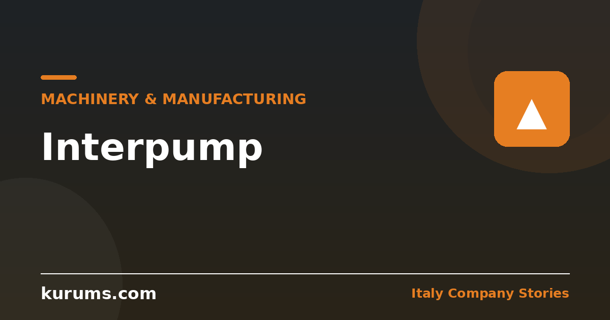 Interpump: Building an Industrial Empire Through Acquisitions